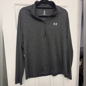 Under Armour Charcoal Half-Zip Tech Pullover